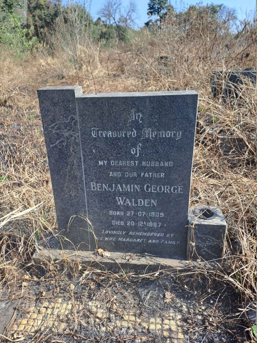 WALDEN Benjamin George 1909-1987