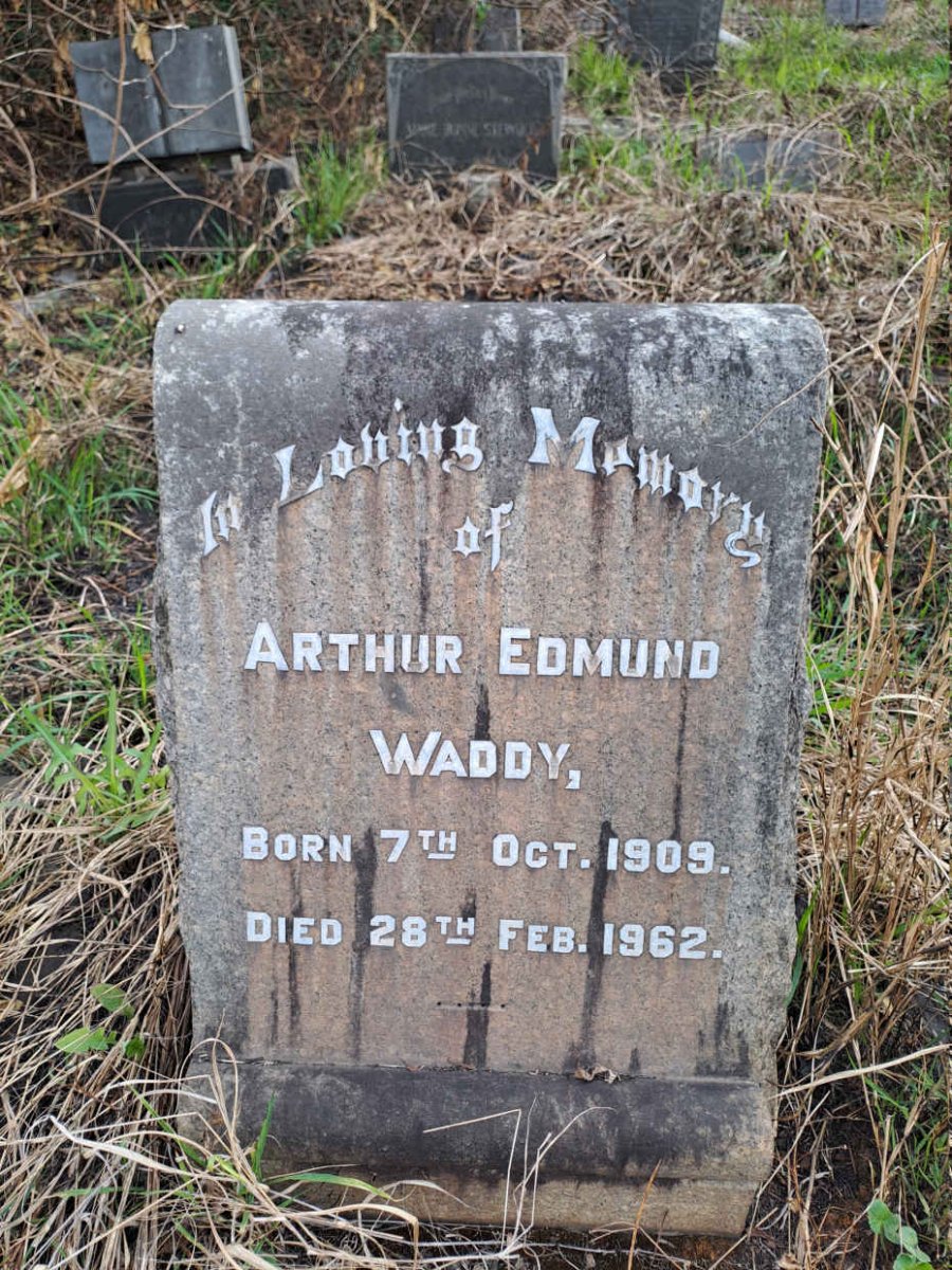 WADDY Arthur Edmund 1909-1962