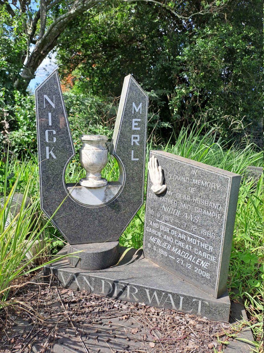 WALT Nicolaas, van der 1917-1986 & Merlier Magdalene 1916-2006