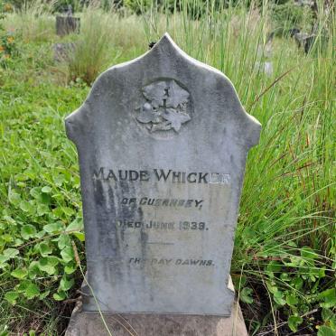 WHICKER Maude -1939