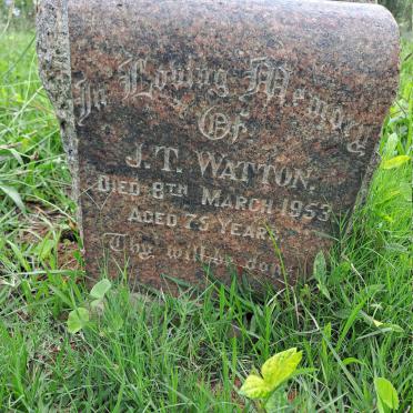 WATTON J.T. -1953