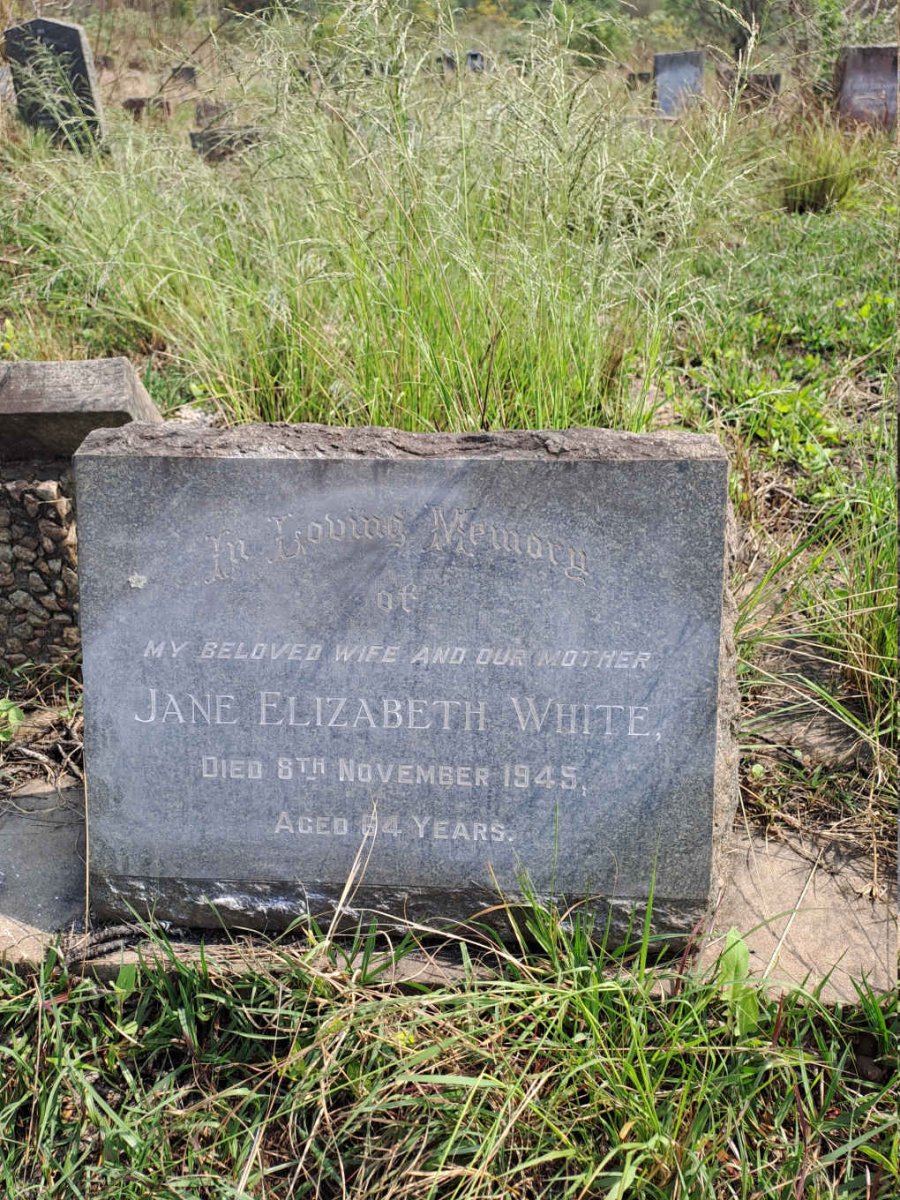 WHITE Jane Elizabeth -1945