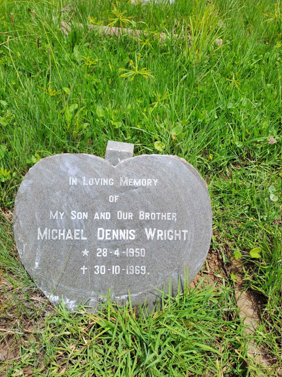 WRIGHT Michael Dennis 1950-1969