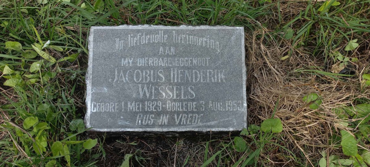 WESSELS Jacobus Henderik 1929-1953