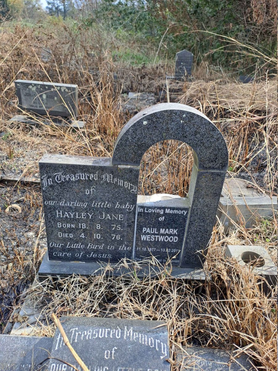 WESTWOOD Hayley Jane 1975-1976 :: WESTWOOD Paul Mark 1977-2011