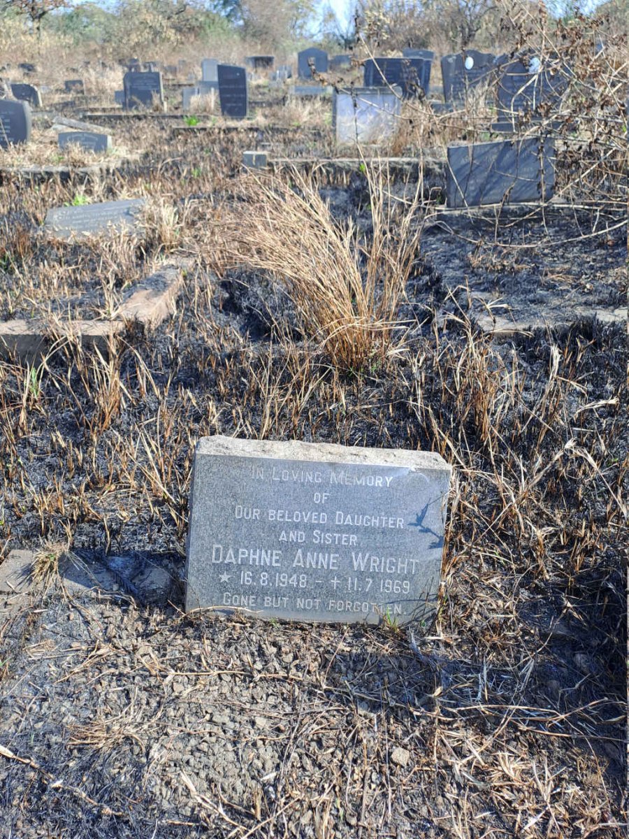 WRIGHT Daphne Anne 1948-1969