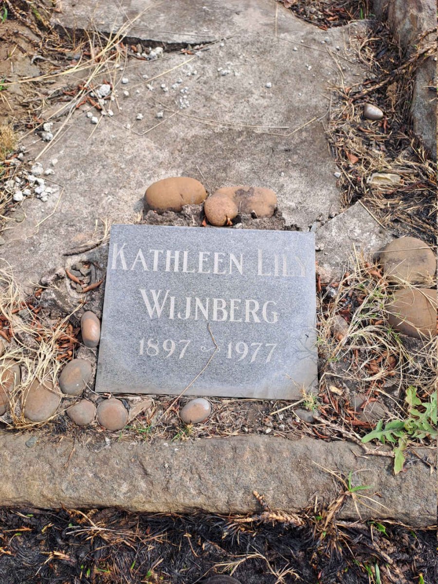 WIJNBERG Kathleen Lily 1897-1977