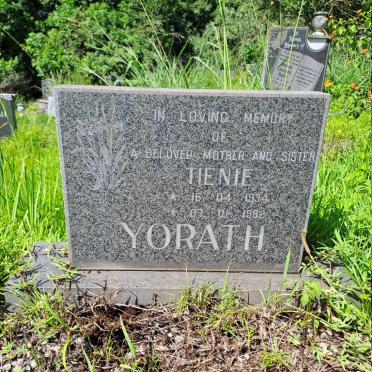 YORATH Tienie 1934-1992