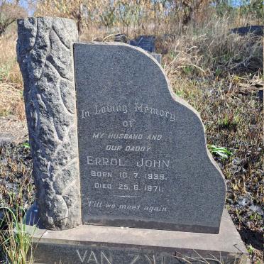ZYL Errol John, van 1939-1971