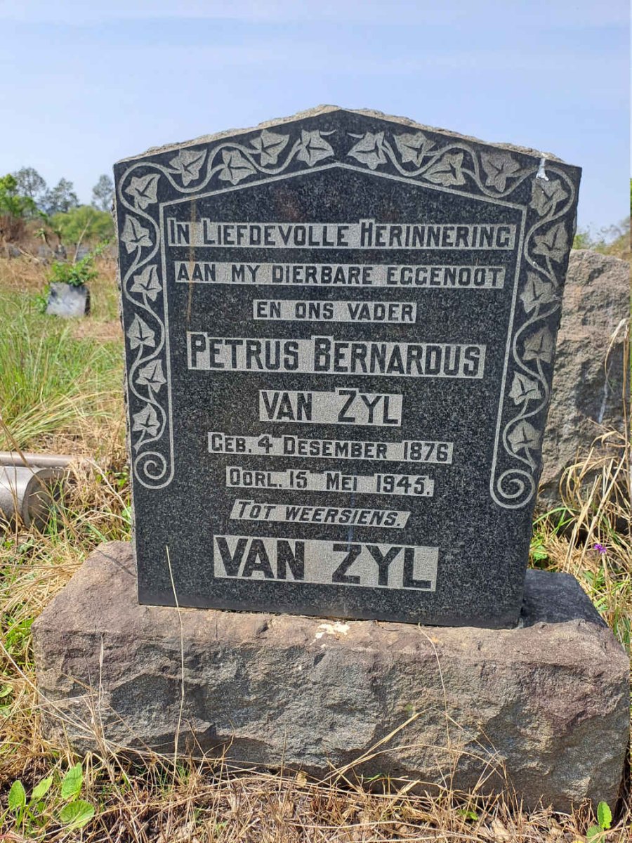ZYL Petrus Bernardus, van 1876-1945