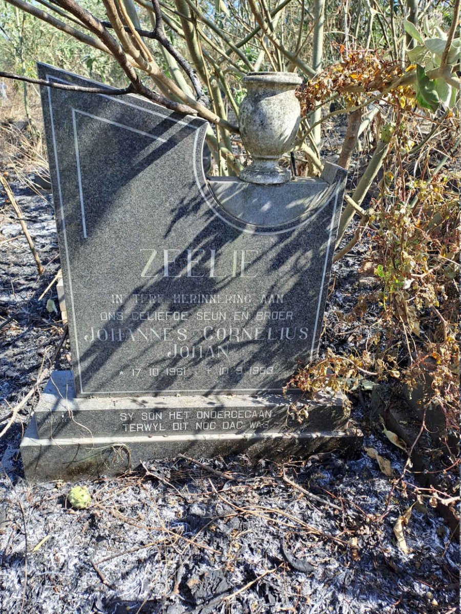 ZEELIE Johannes Cornelius Johan 1961-1983