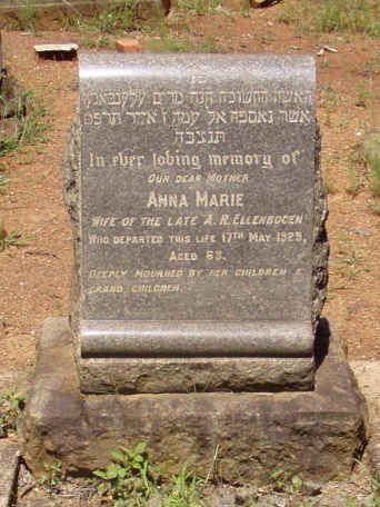 ELLENBOGEN Anna Marie -1929