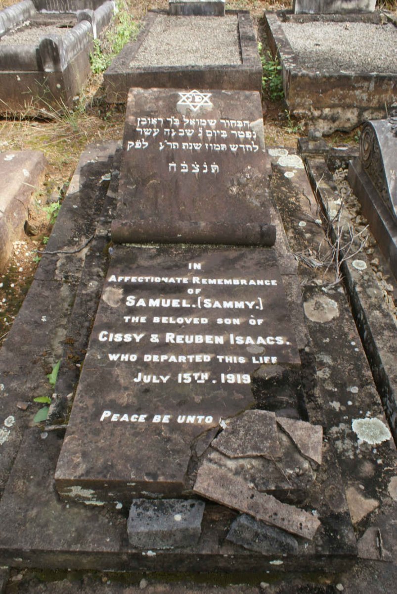 ISAACS Samuel -1919