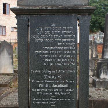 JACOBSON Phillip -1926