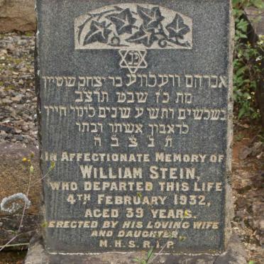 STEIN William -1932