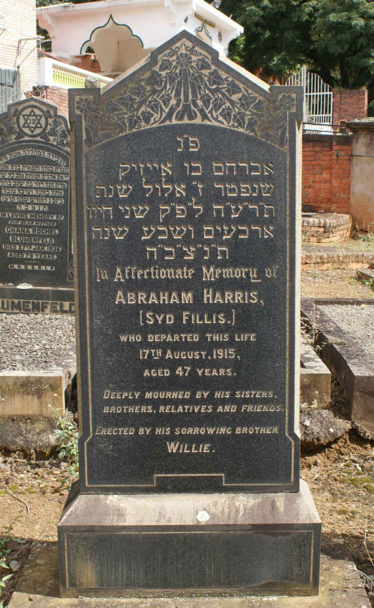 HARRIS Abraham -1915