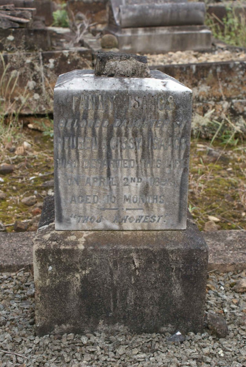 ISAACS Fanny -1898