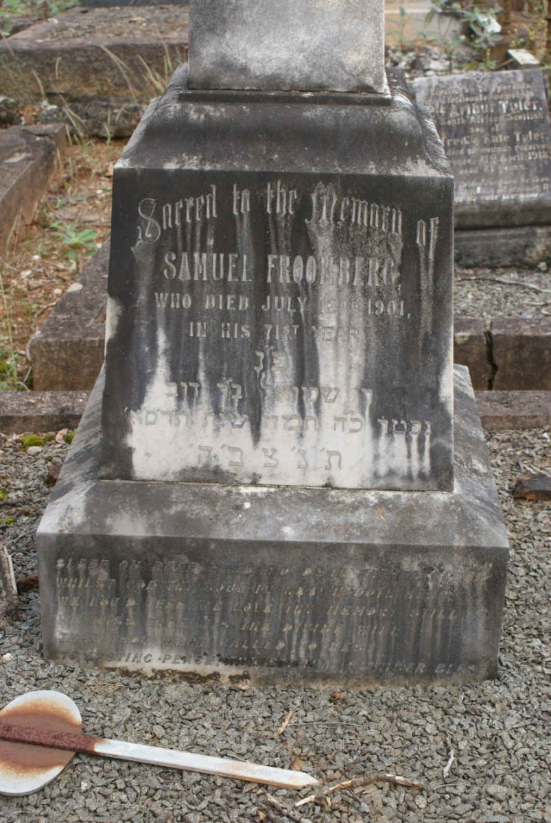 FROOMBERG Samuel -1901