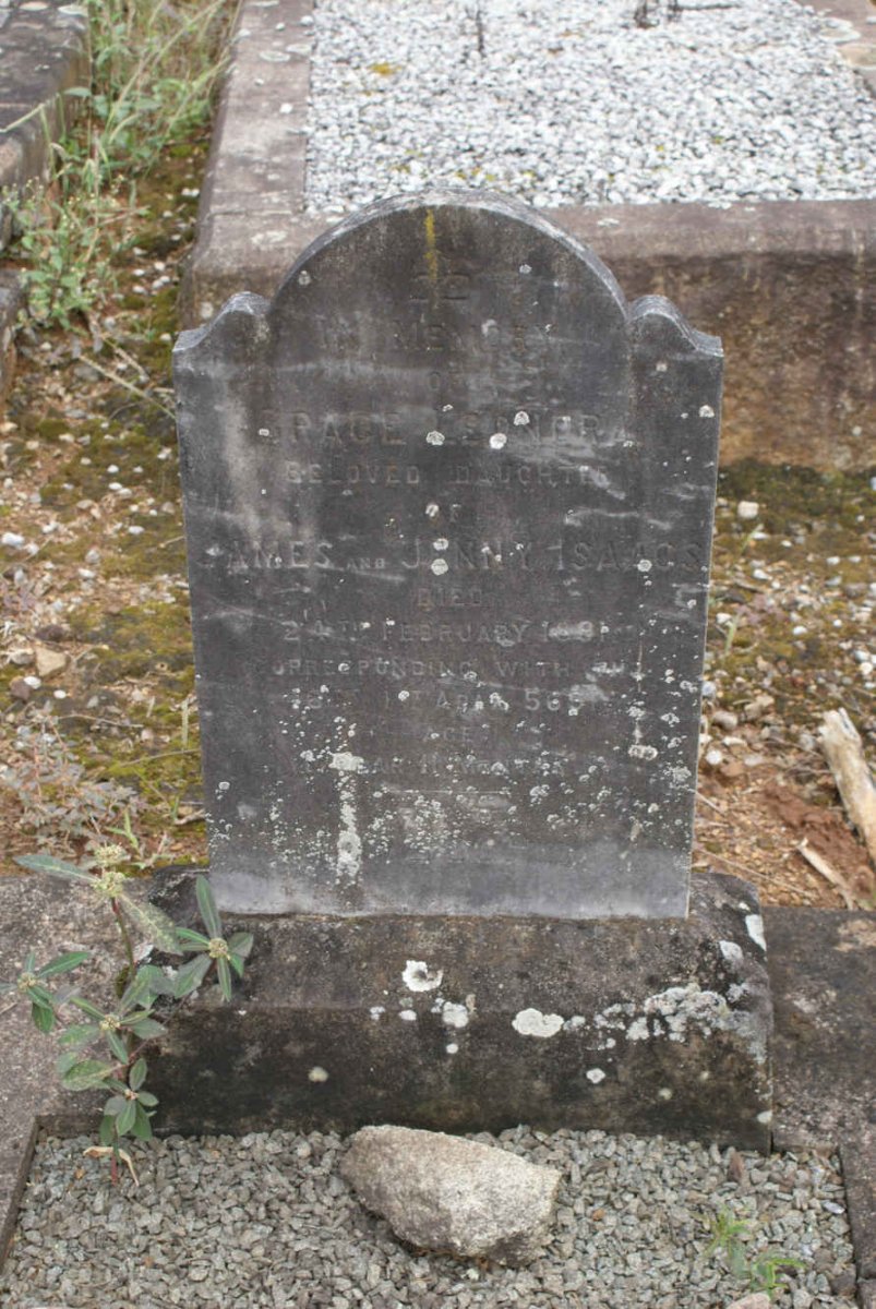 ISAACS Grace Leonora -1891