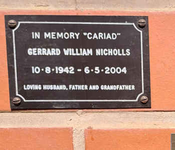 NICHOLLS Gerrard William 1942-2004