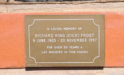 FROST Richard King 1905-1997