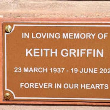 GRIFFIN Keith 1937-2025