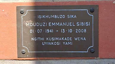 SIBISI Mduduzi Emmanuel 1941-2008