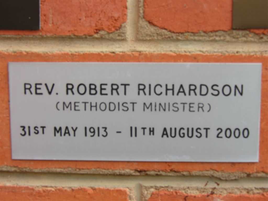 RICHARDSON Robert 1913-2000