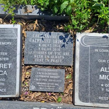 BRAUNS Alwyn Michael -1975 :: BRAUNS Margaret Vernica 1960-1976 :: BRISSET Cecelia Catherine 1954-2010 _2