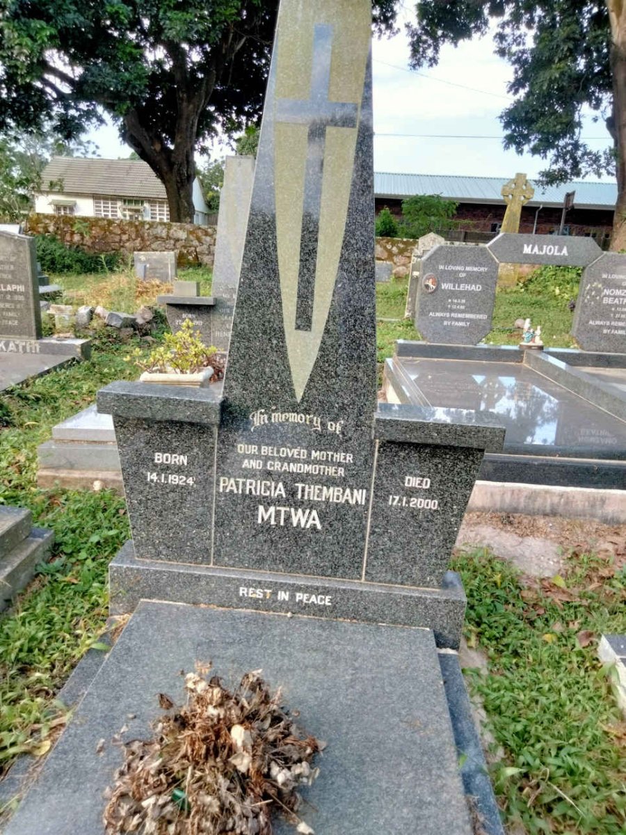 MTWA Patricia Thembani 1924-2000