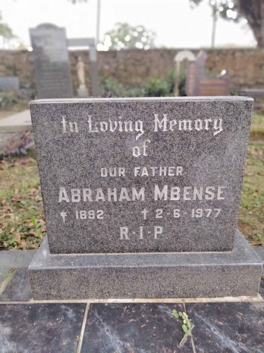 MBENSE Abraham 1892-1977