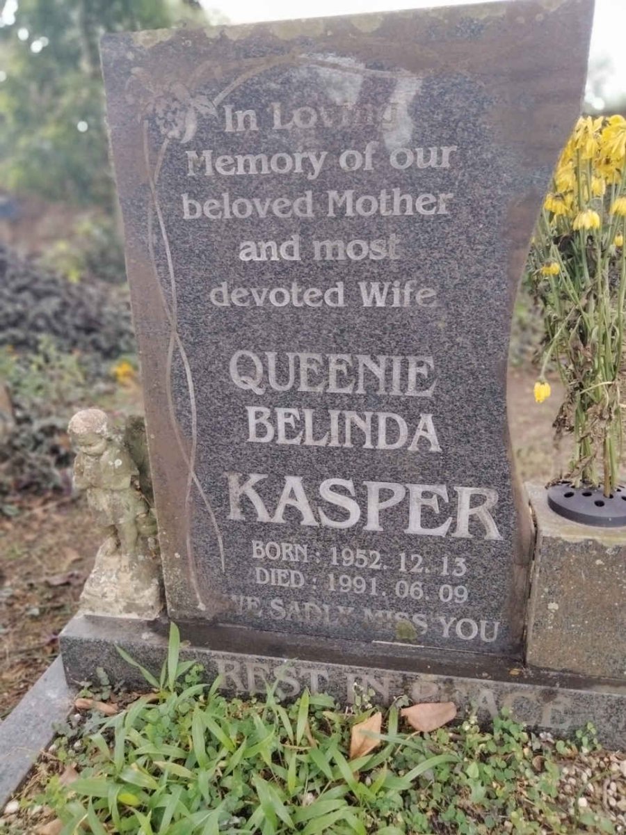 KASPER Queenie Belinda 1952-1991