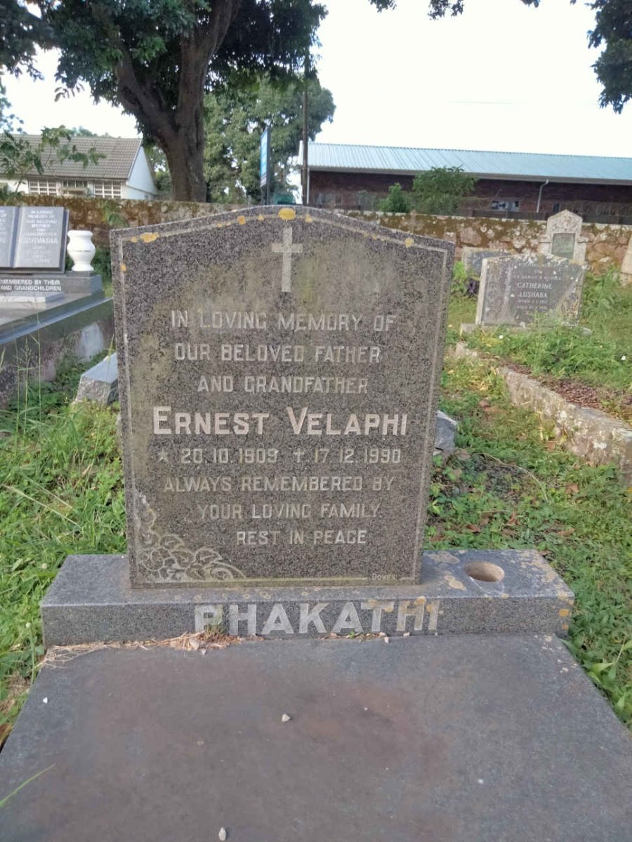 PHAKATHI Ernest Velaphi 1909 - 1990