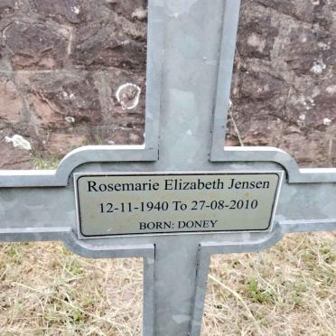 JENSEN Rosemarie Elizabeth nee DONEY 1940-2010