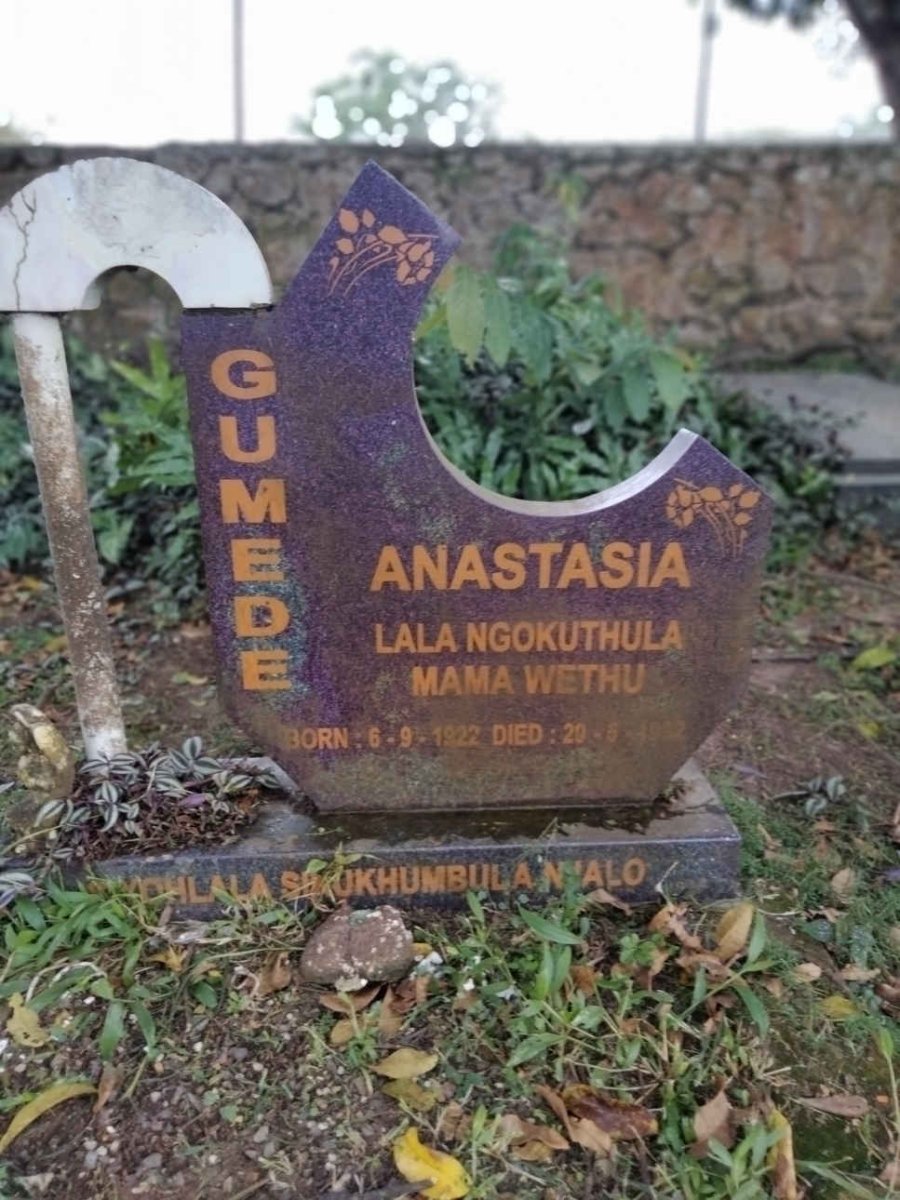 GUMEDE Anastasia 1922-?