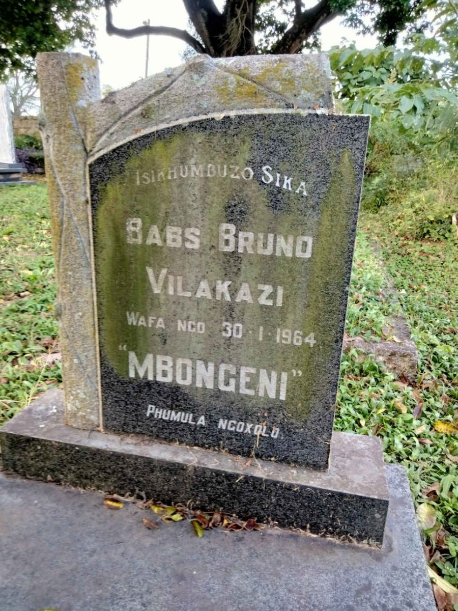 VILAKAZI Babs Bruno  -1964
