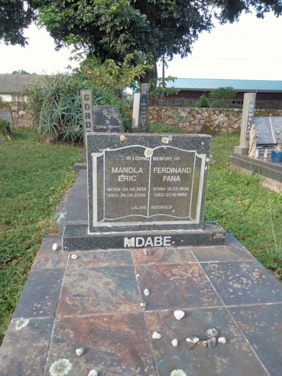 MDABE Ferdinand Fana 1924-1989 :: MDABE Eric 1952-2008