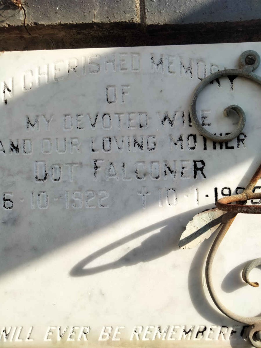 FALCONER Dot 1922-19??