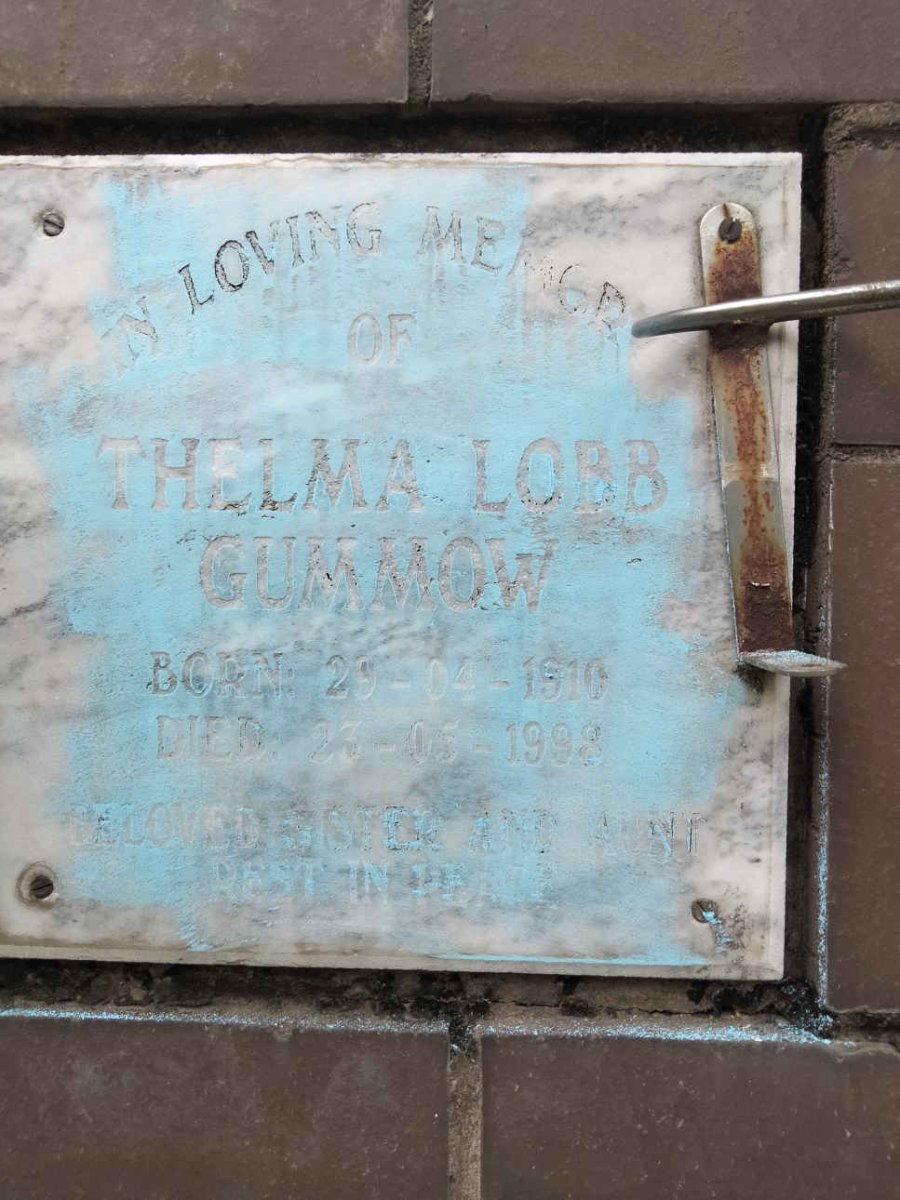 GUMMOW Thelma Lobb 1910-1998