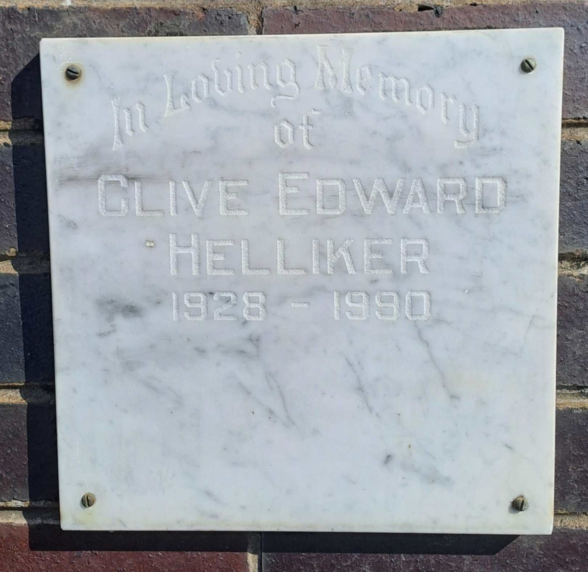 HELLIKER Clive Edward 1928-1990