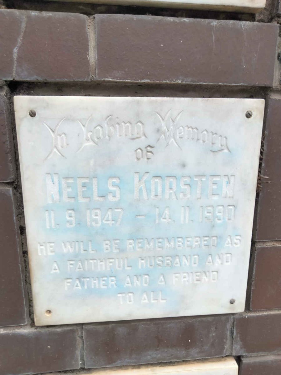 KORSTEN Neels 1947-1990