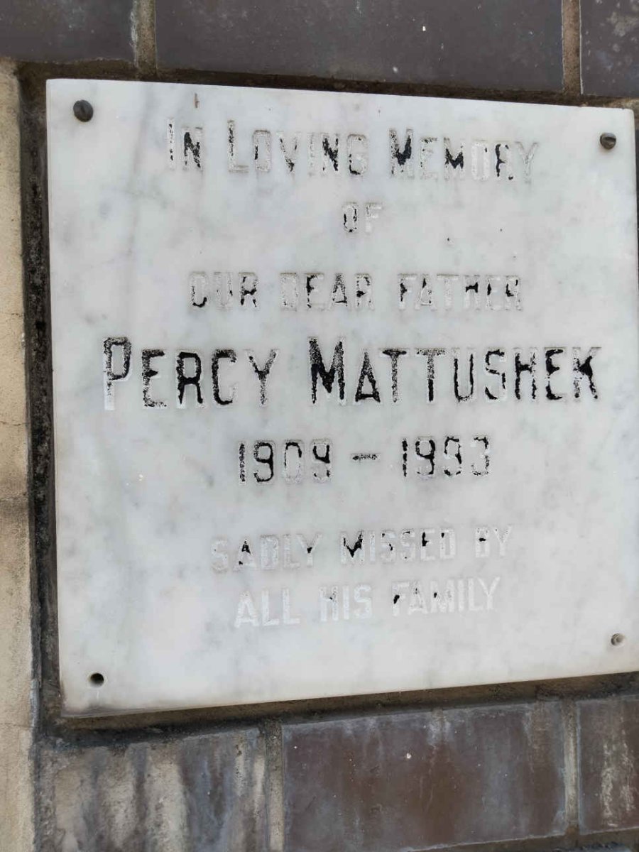 MATTUSHEK Percy 1909-1993