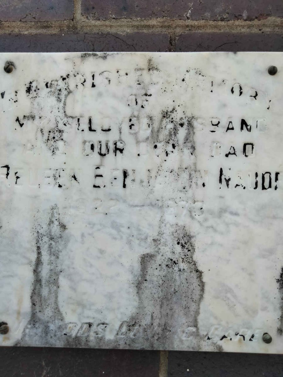 NAUDE Reuben Benjamin 1922-1973