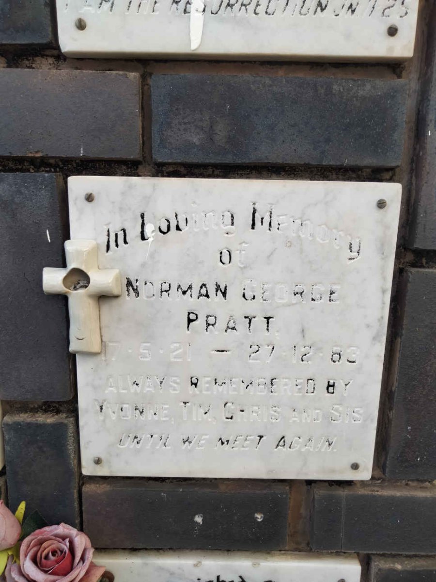 PRATT Norman George 1921-1983