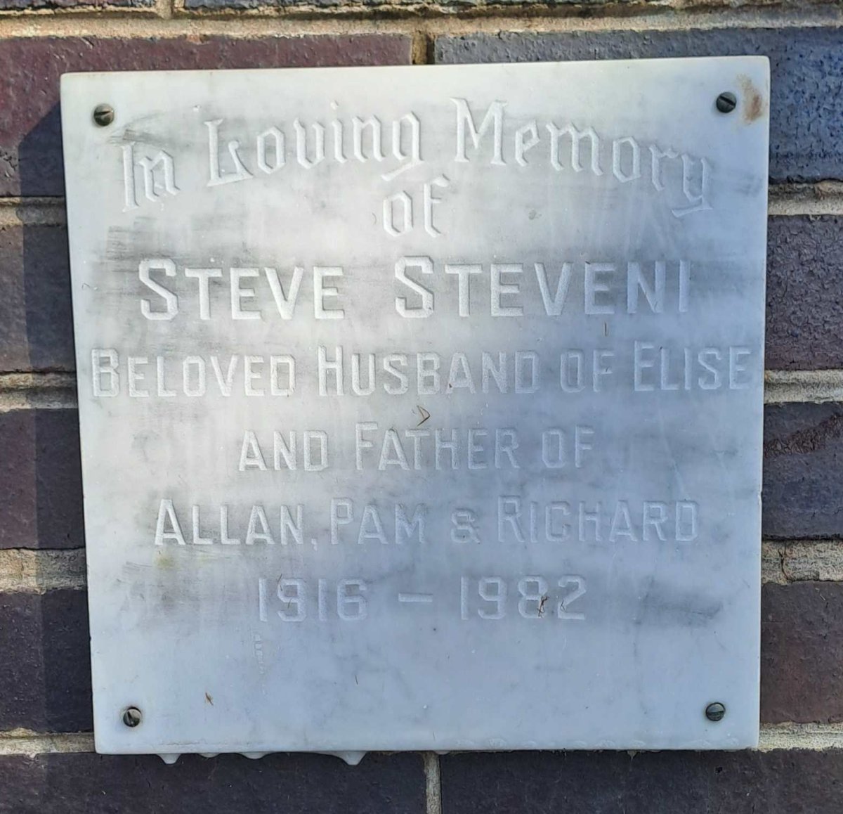 STEVENI Steve 1916-1982