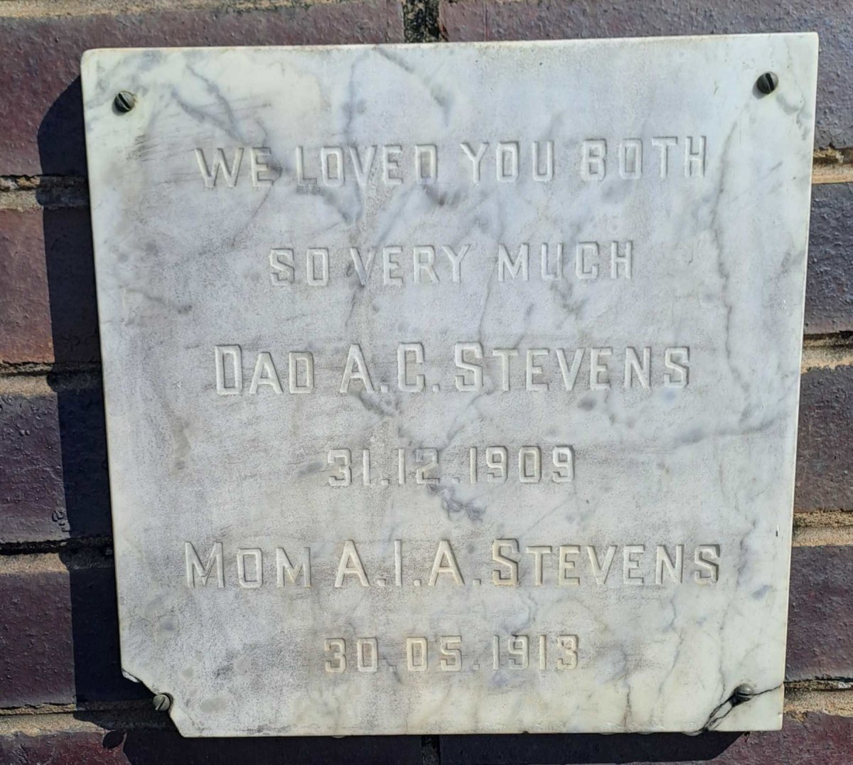 STEVENS A.C. 1909- & A.I.A. 1913-