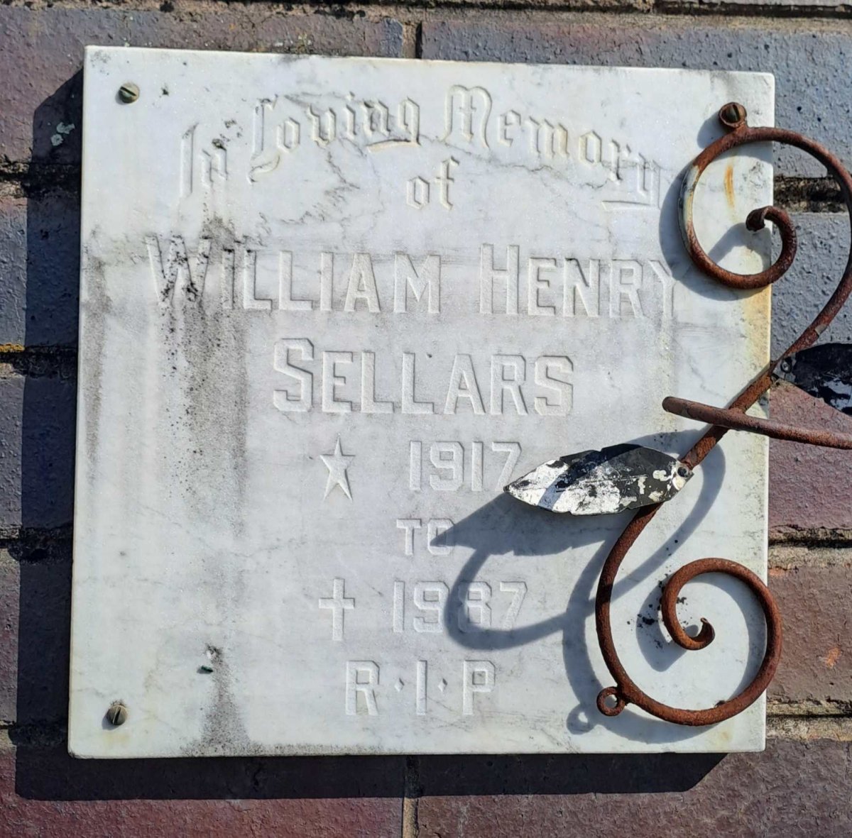 SELLARS William Henry 1917-1987