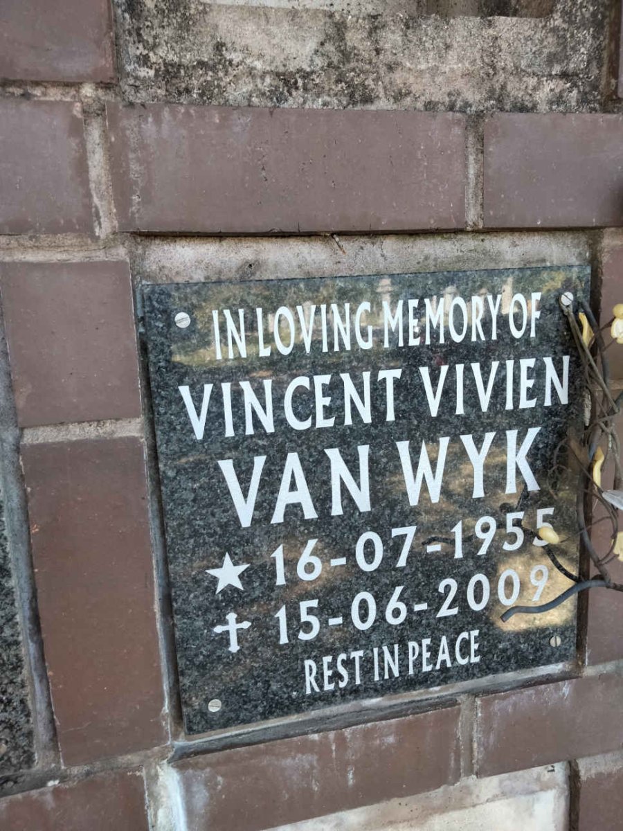 WYK Vincent Vivien, van 1955-2009