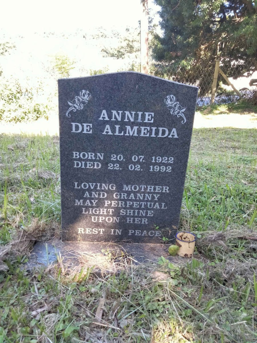 ALMEIDA Annie, de 1922-1992