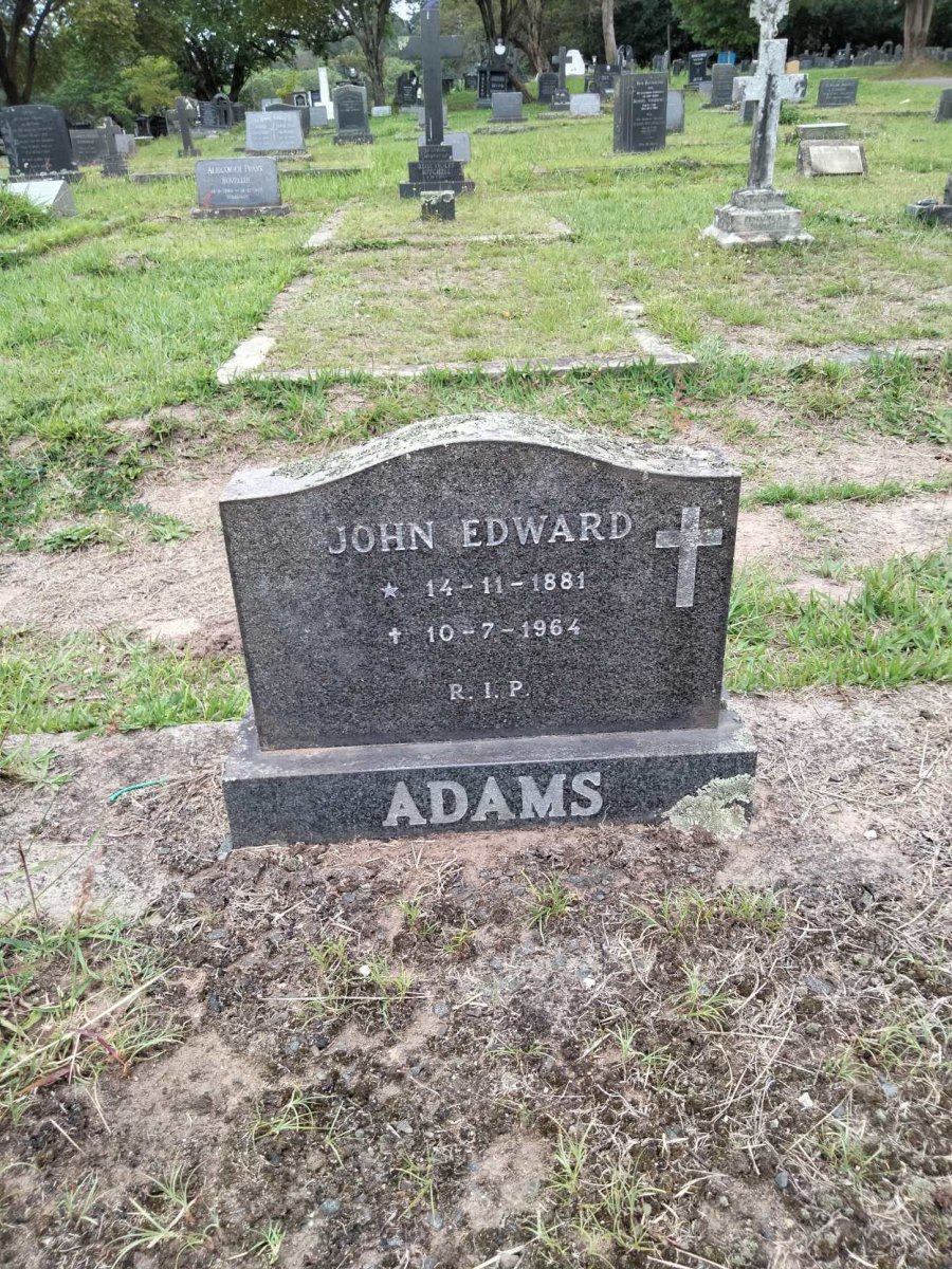 ADAMS John Edward 1881-1964